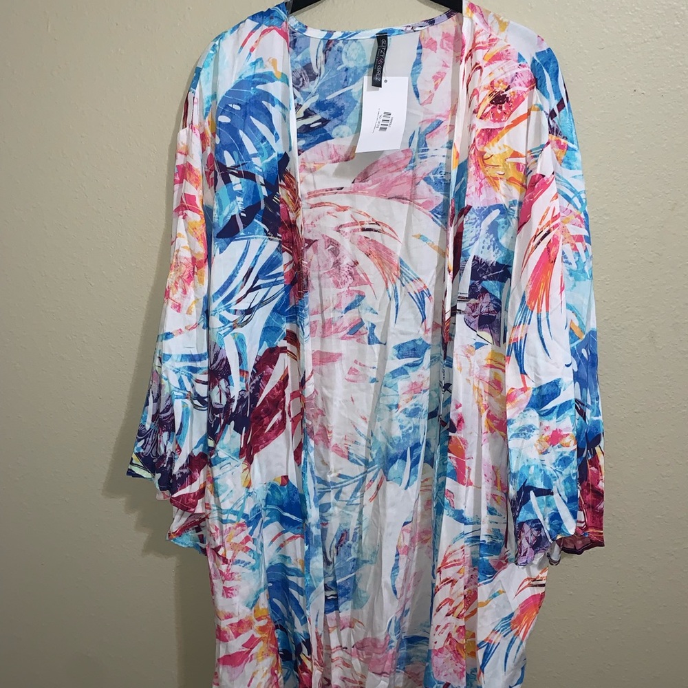Floral kimono